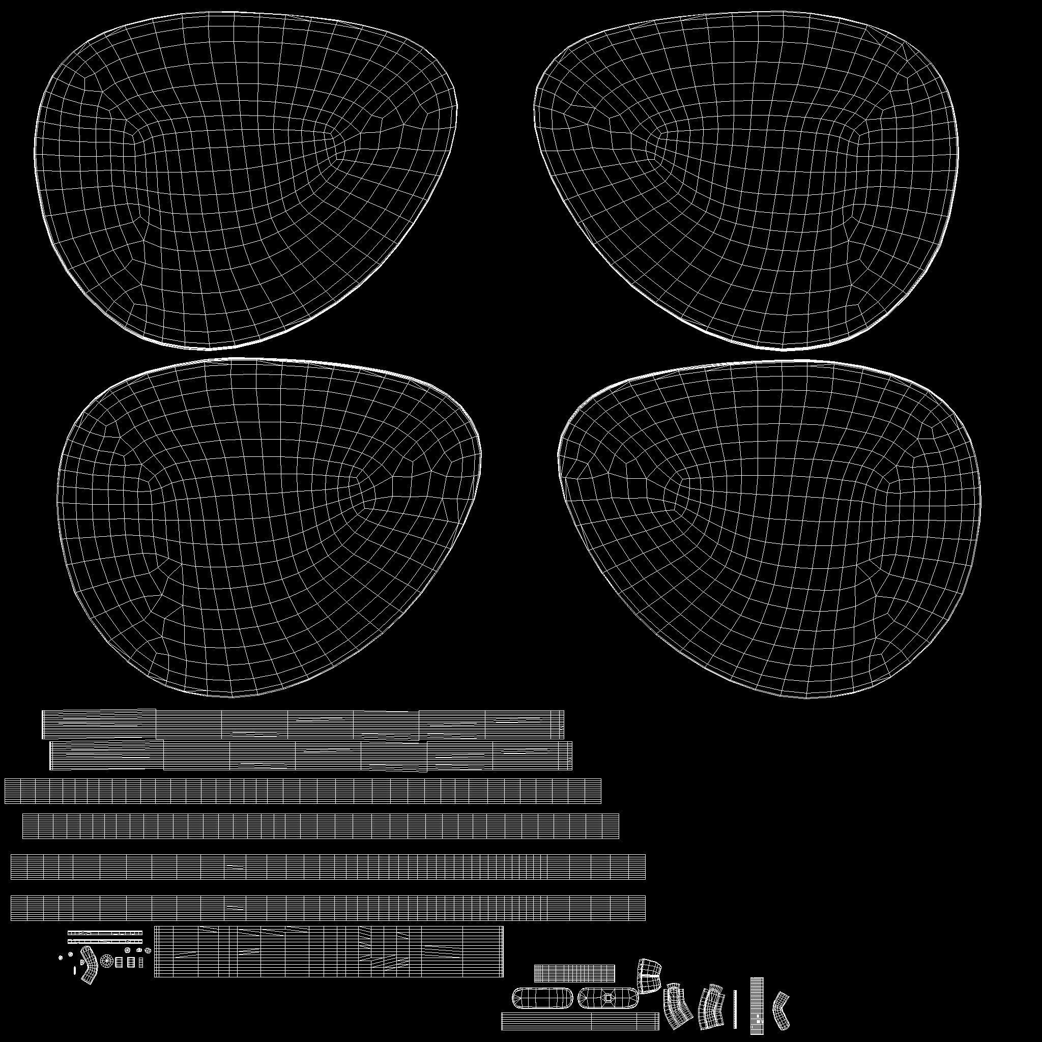 Stylized Human Skeleton Fully Rigged 3D model_42
