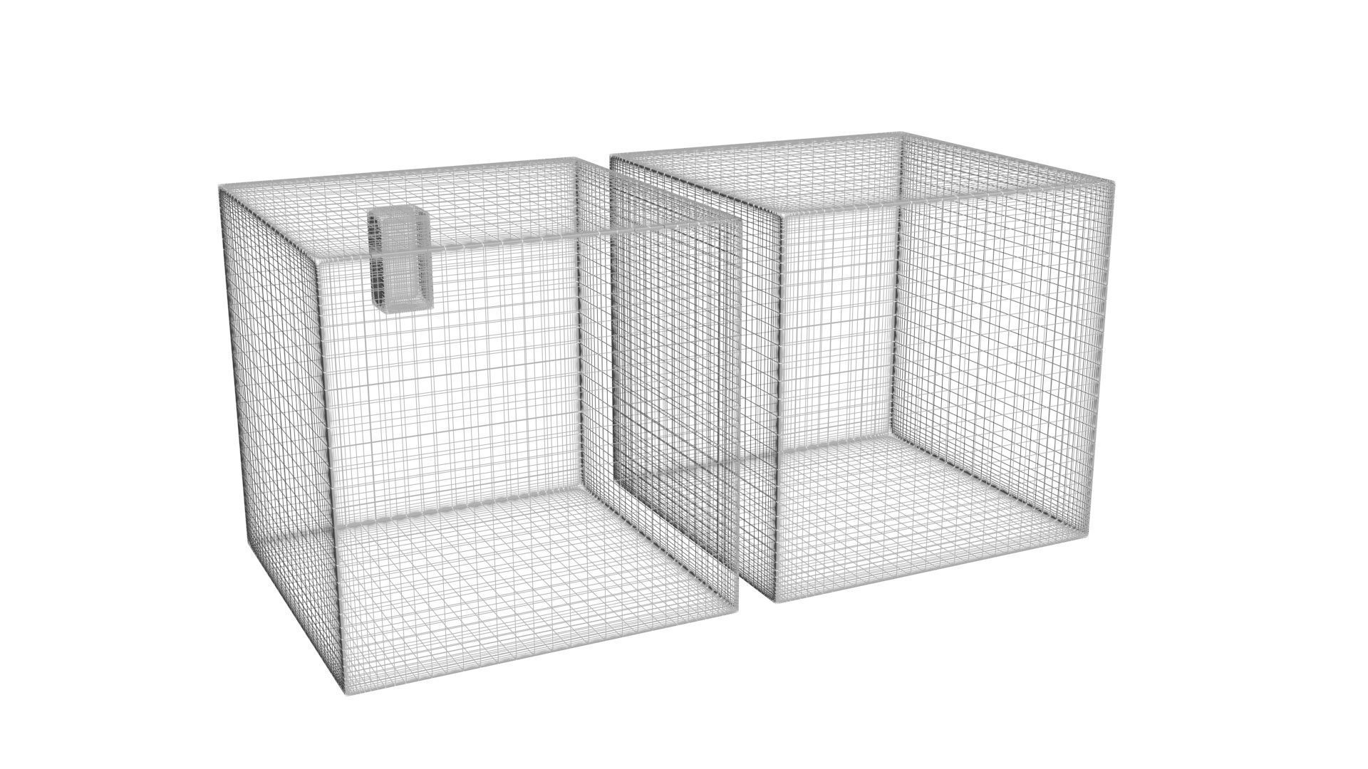 Minecraft chests 3d model cgtrader