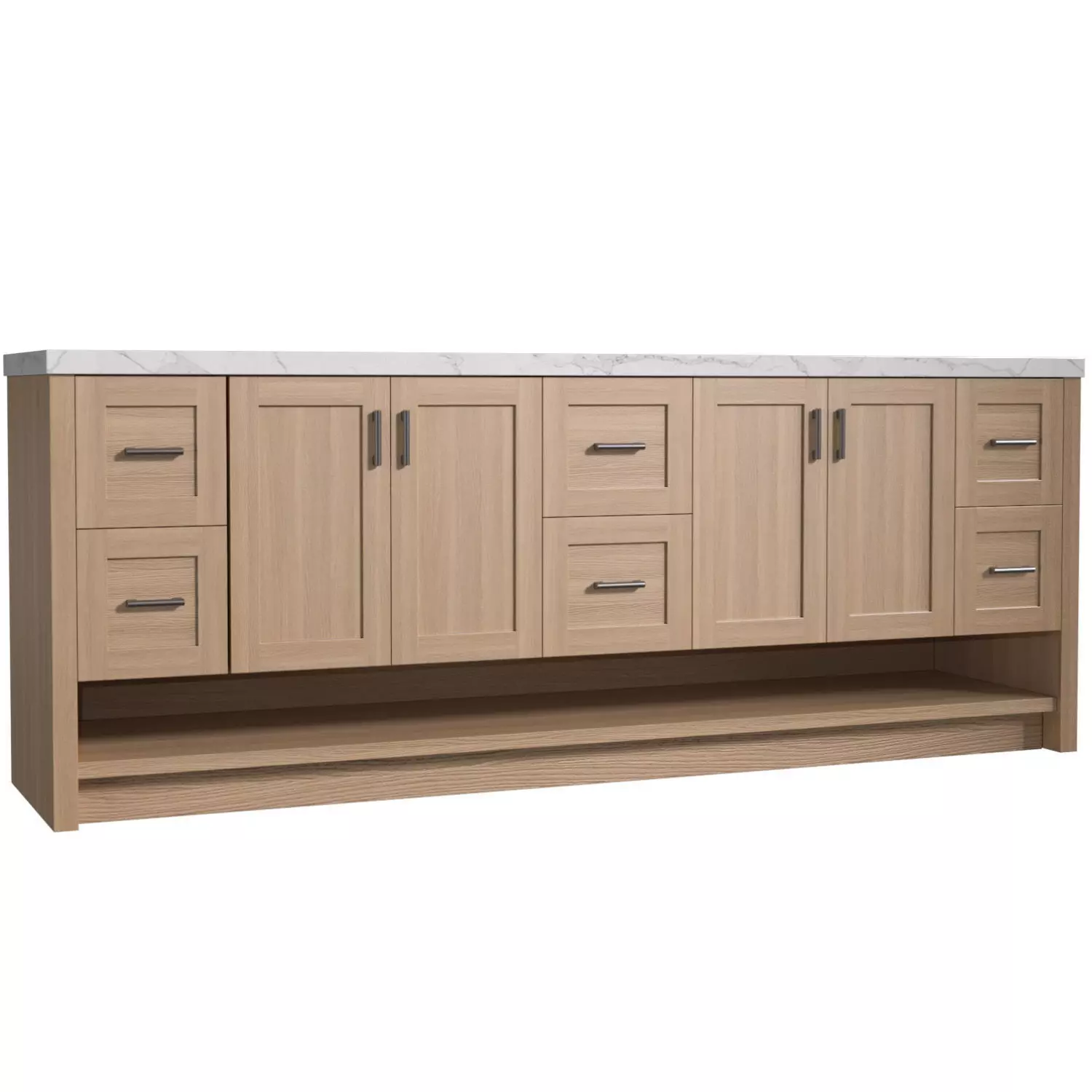 Sideboard Rustic modern hemnes dresser buffet  3D model_0