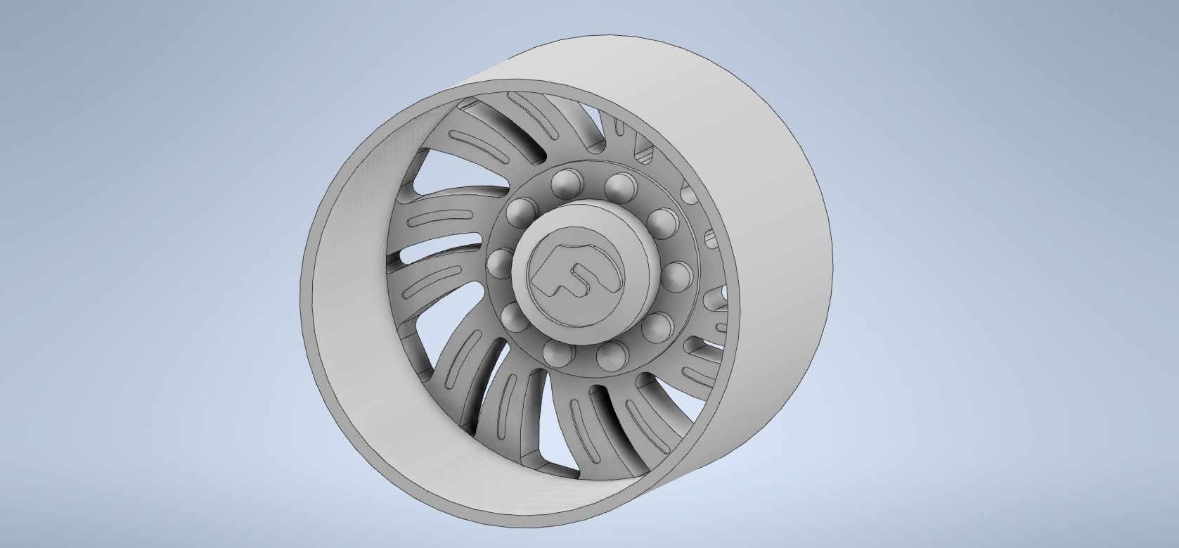 1-64 Forgiato Turbinata Wheels 28 Inch with Tires 3D print model_1
