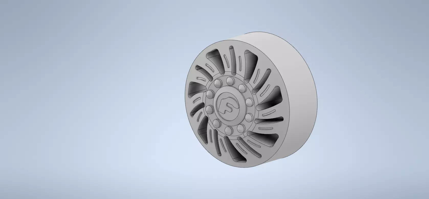 1-64 Forgiato Turbinata Wheels 28 Inch with Tires 3D print model_0