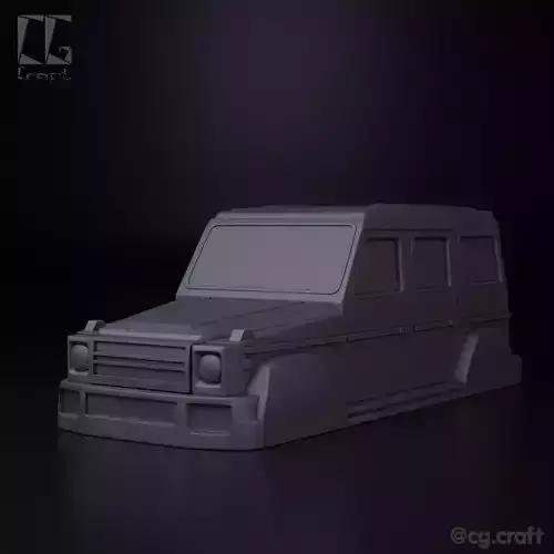 Mercedes G class simplified decorative model 3D print model