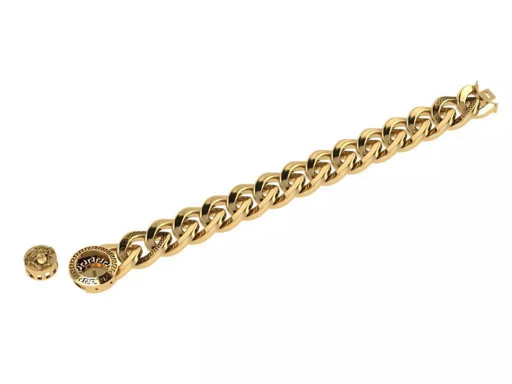 CUBAN LINK CHAIN 3D print model_0