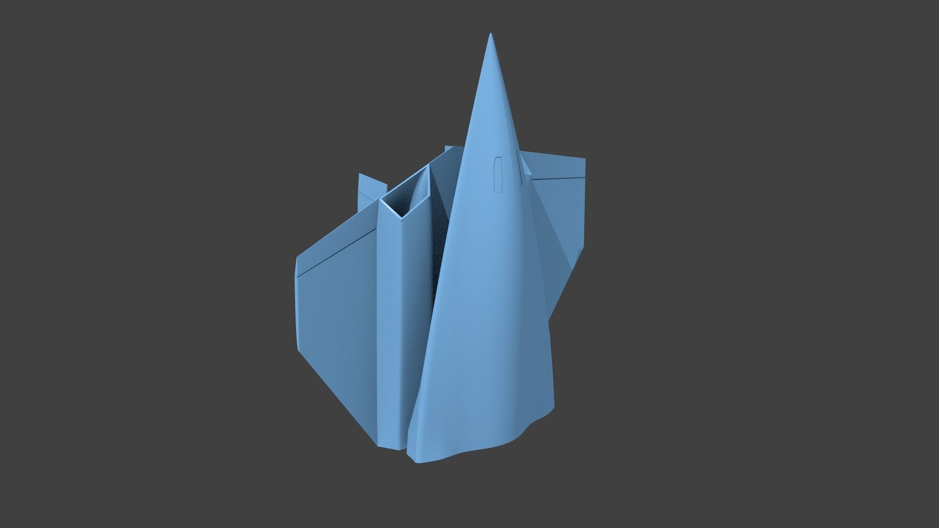  MAVERICK sr-72 darkstar 3D print model_4