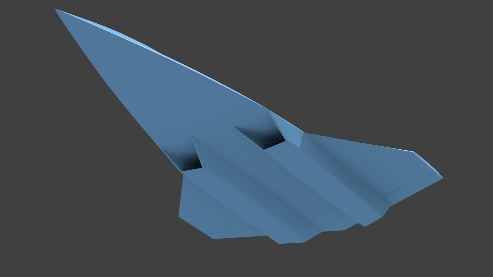  MAVERICK sr-72 darkstar 3D print model_2