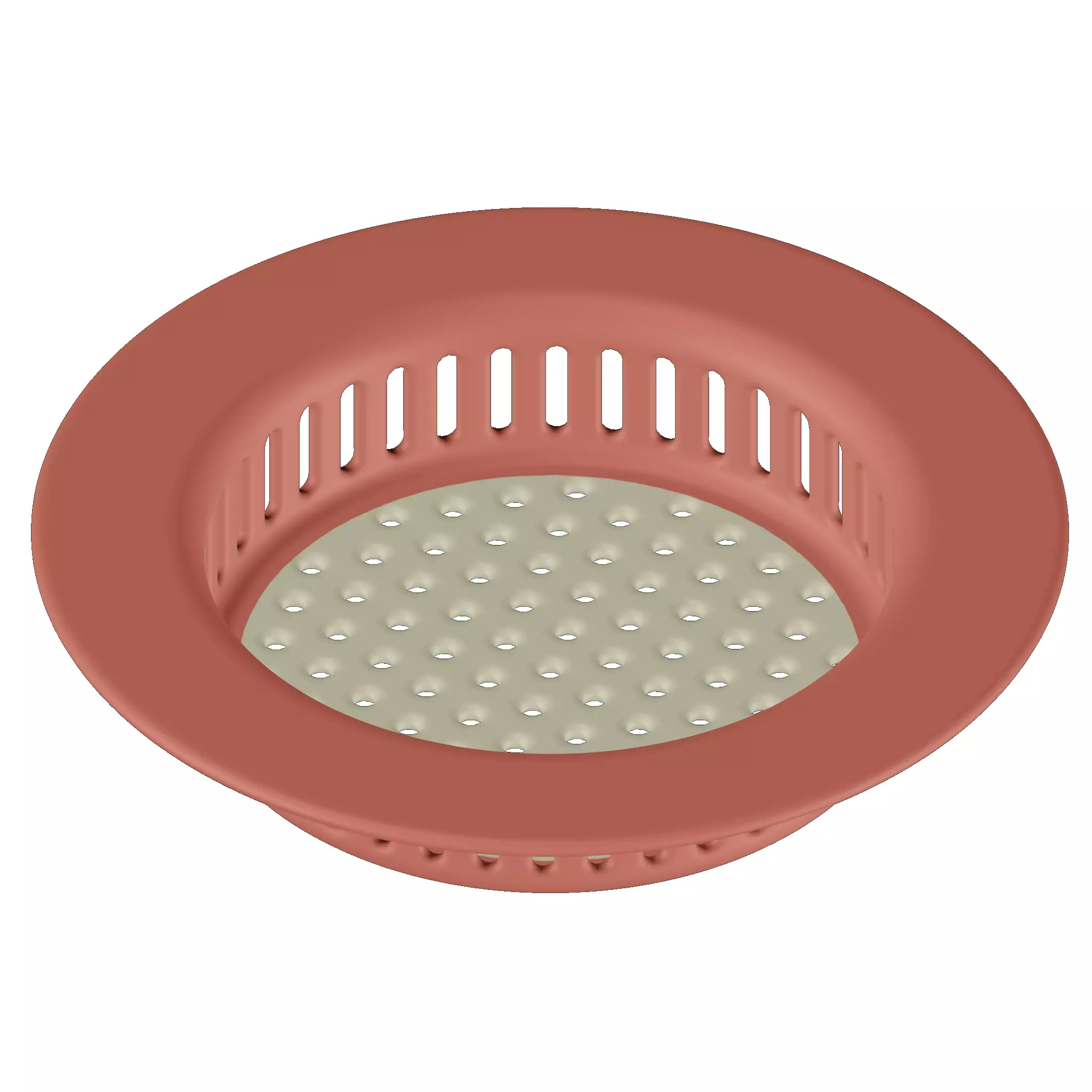 Plastic Kitchen Sink Strainer 3D model_0