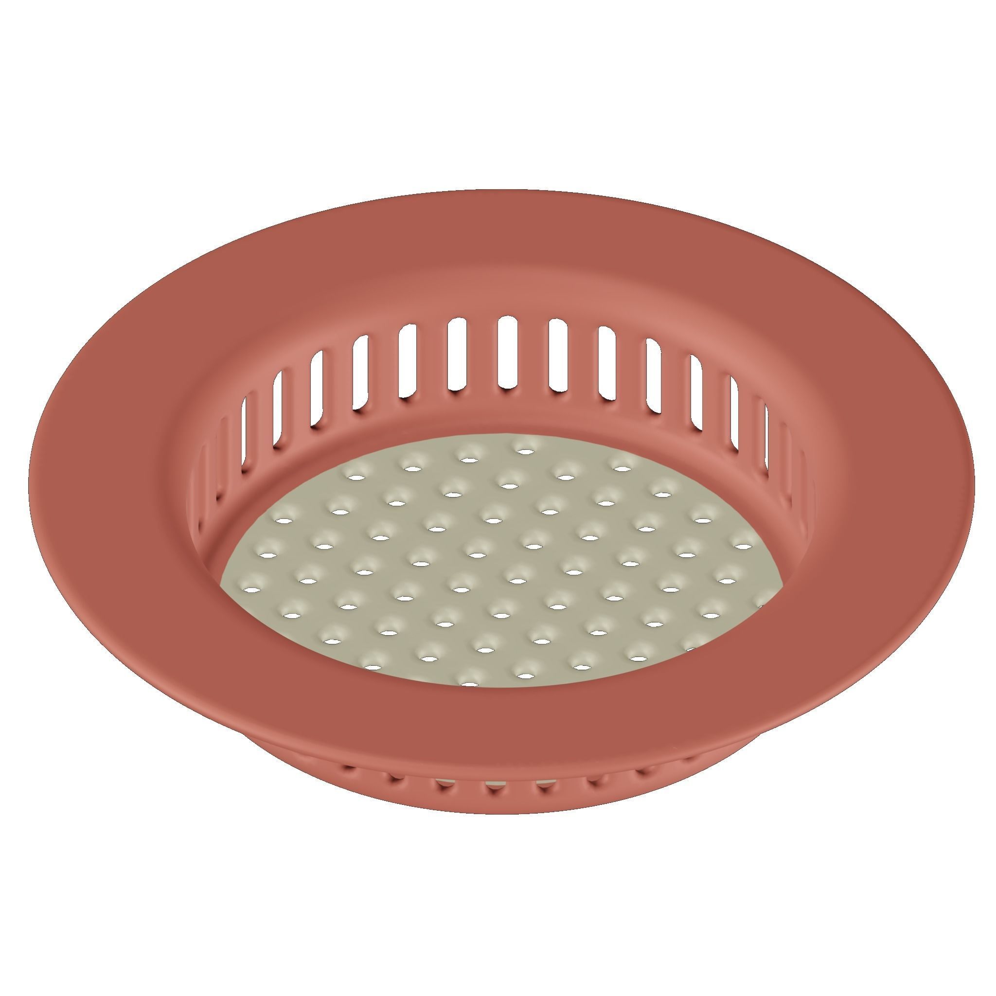 Plastic Kitchen Sink Strainer 3D model_1