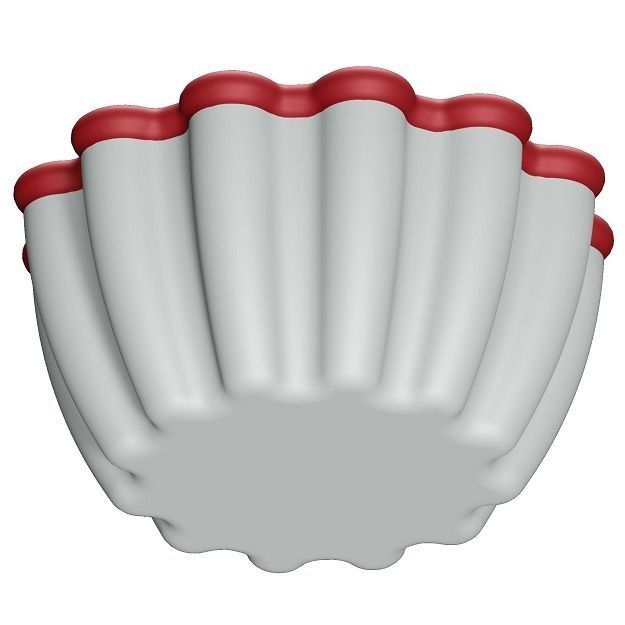 Plastic Soup Bowl 3D model_2