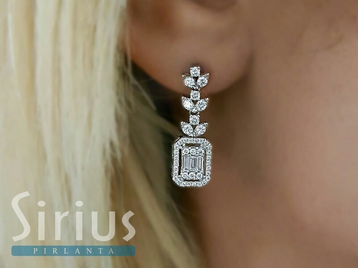 Diamond Solitaire Baguette Ring 3D print model_6