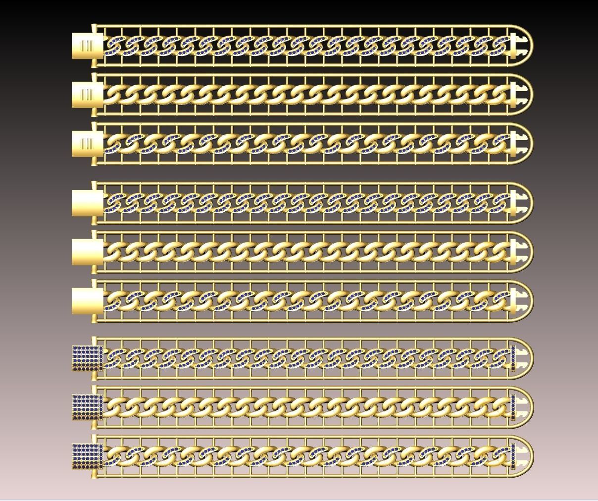 CUBAN LINK CHAIN 3D print model_1