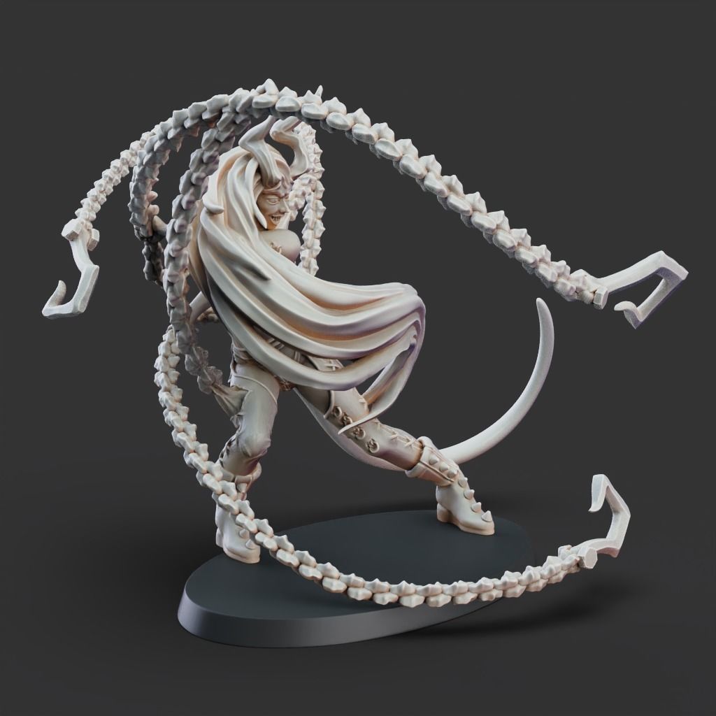 Zavari Paladin - 3D Printable TTRPG - PRESUPPORTED - 32mm Scale 3D print model_5