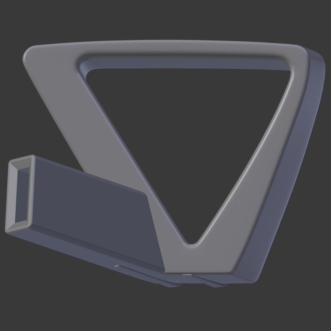 Mercedes-Benz Seat Belt Guide 3D print model_1