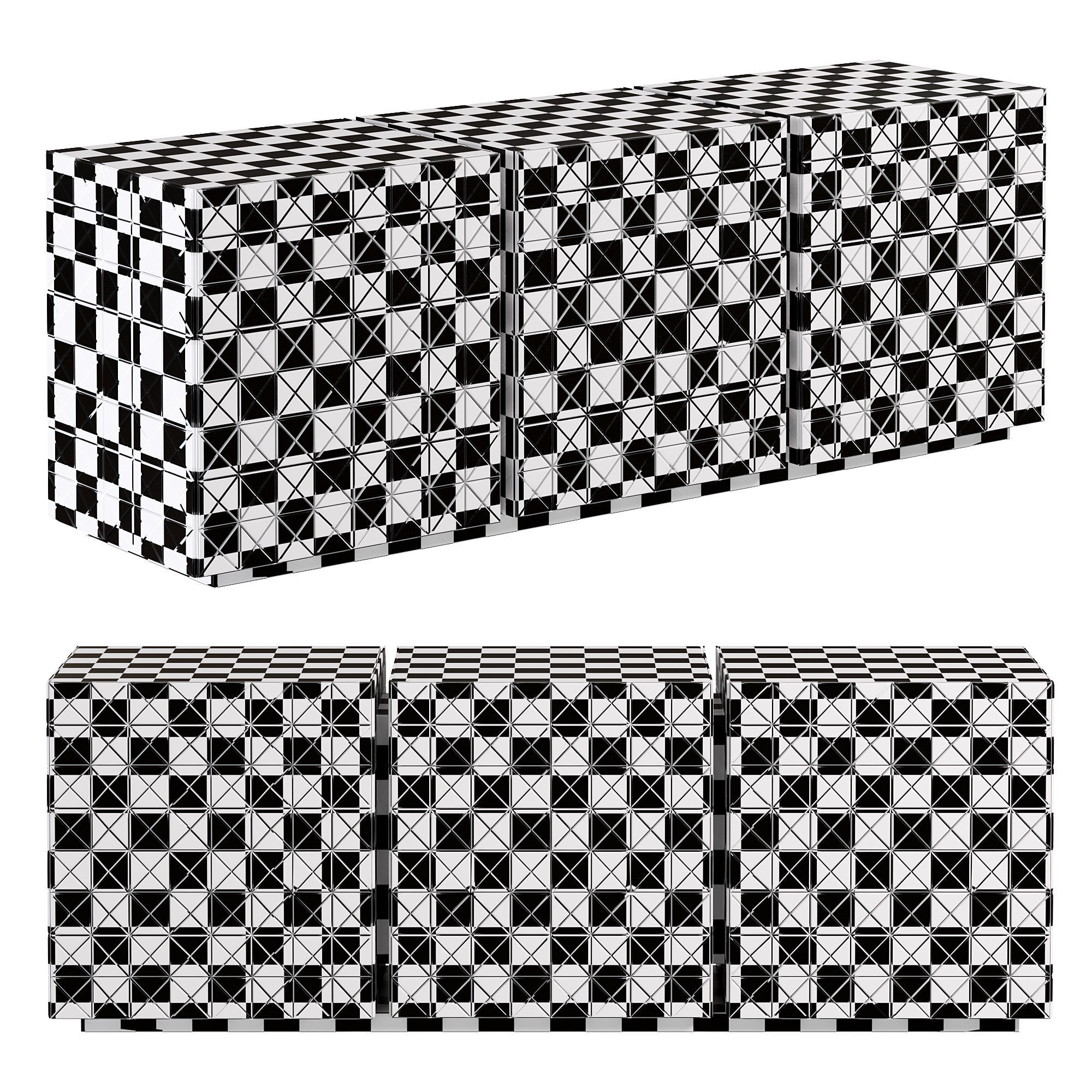 PIXEL SIDEBOARD konsl by Maisonvalentina 3D model_4