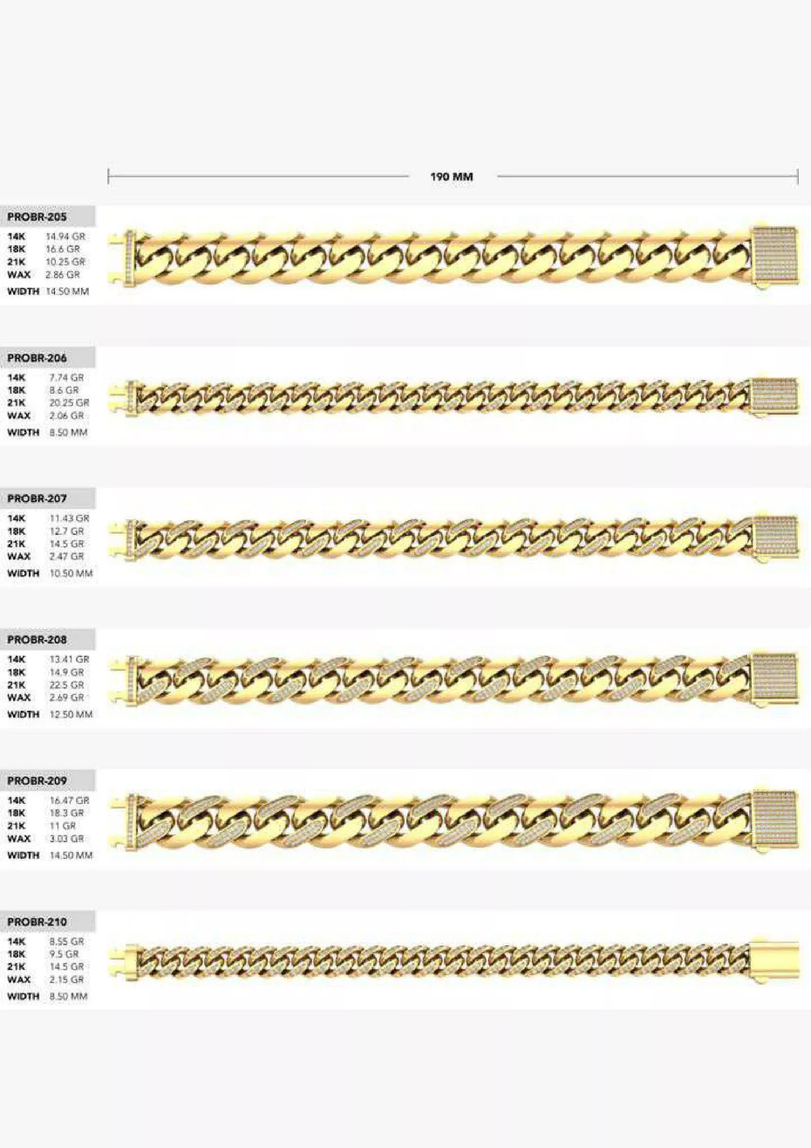 CUBAN LINK CHAIN - 180 PIECES  READY FOR PRINT  3D print model_0