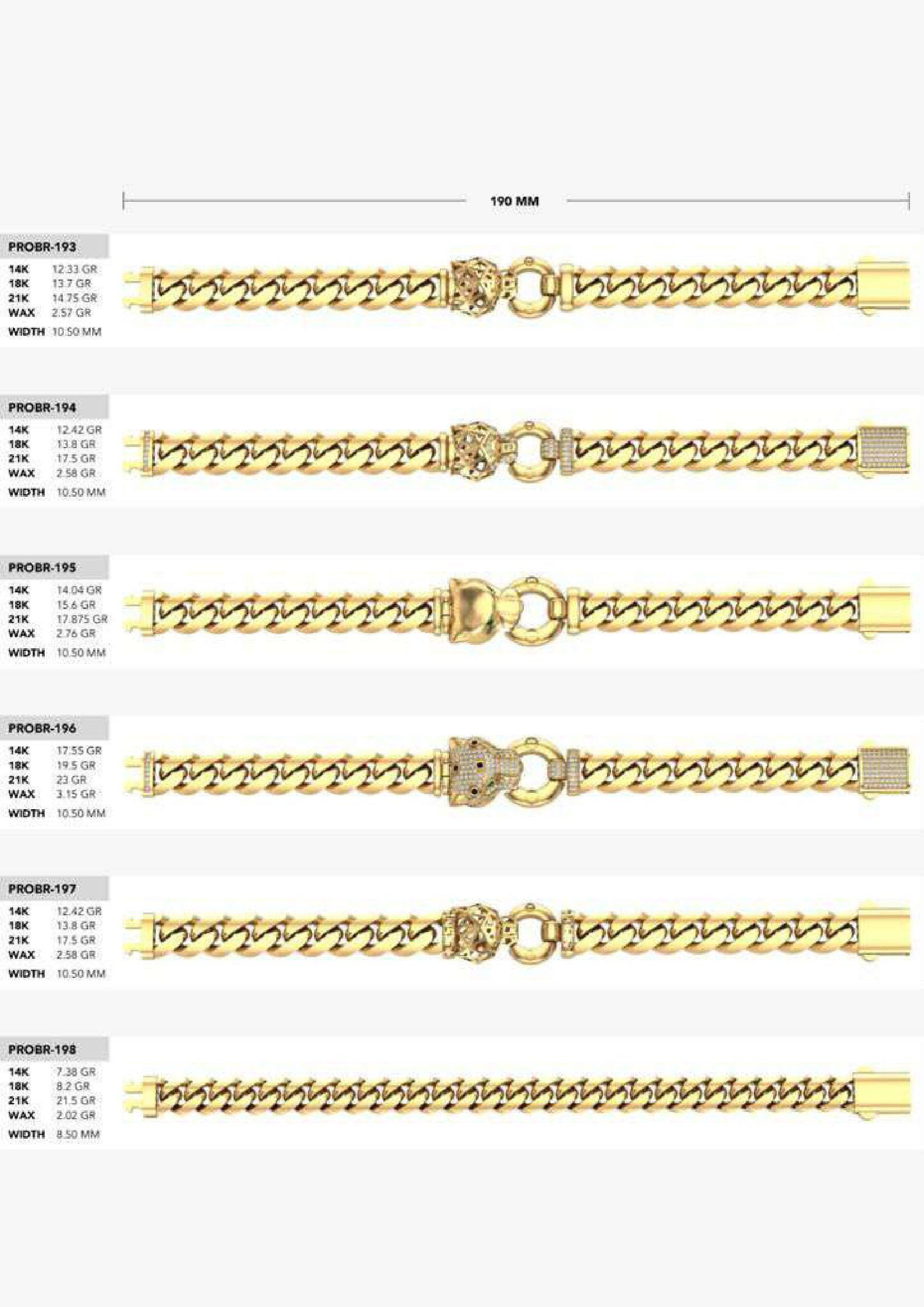 CUBAN LINK CHAIN - 180 PIECES  READY FOR PRINT  3D print model_9