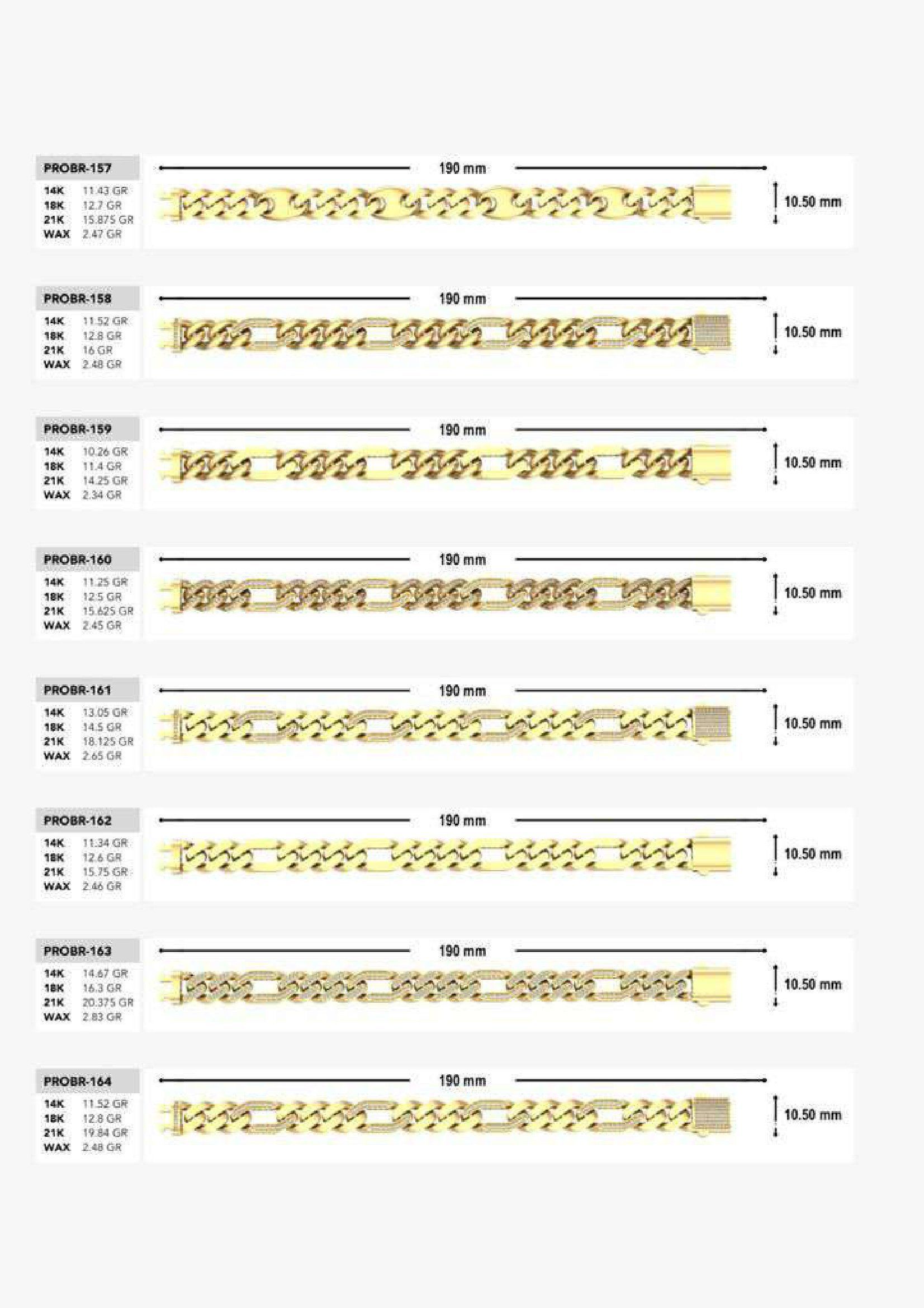 CUBAN LINK CHAIN - 180 PIECES  READY FOR PRINT  3D print model_2