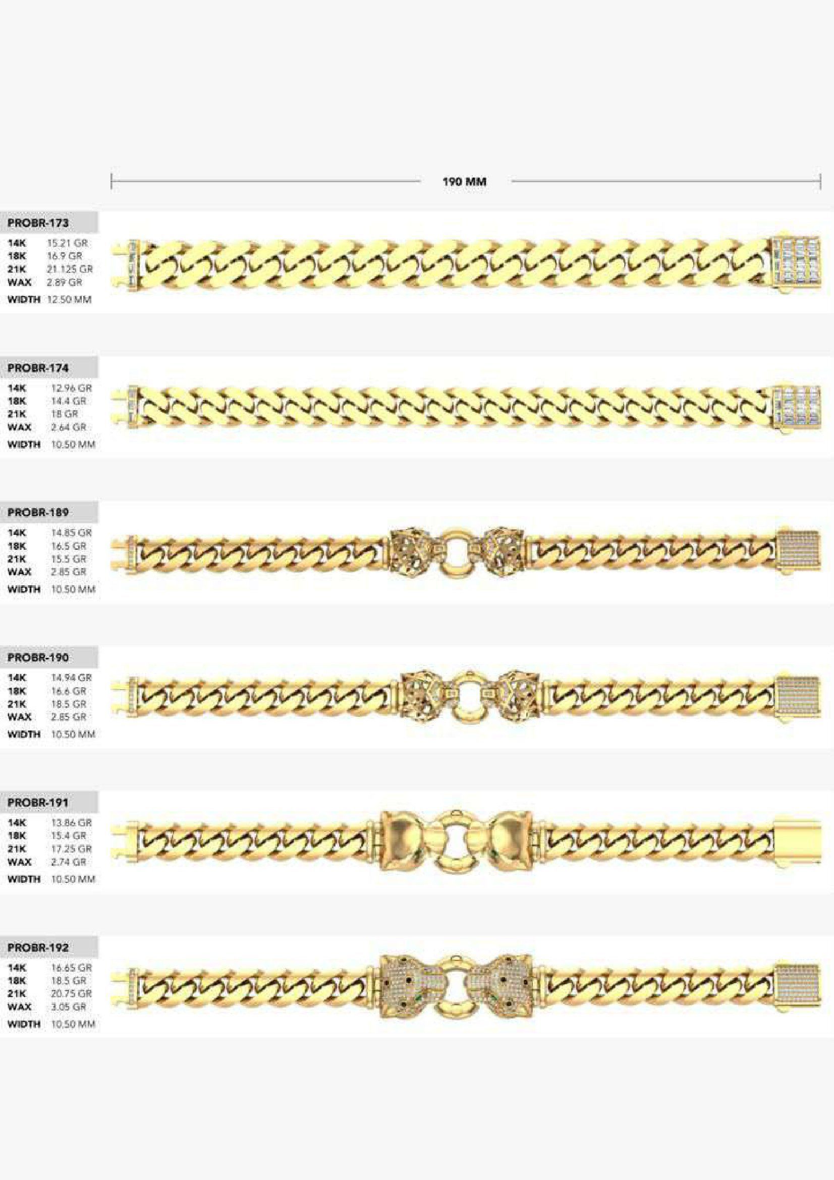 CUBAN LINK CHAIN - 180 PIECES  READY FOR PRINT  3D print model_1