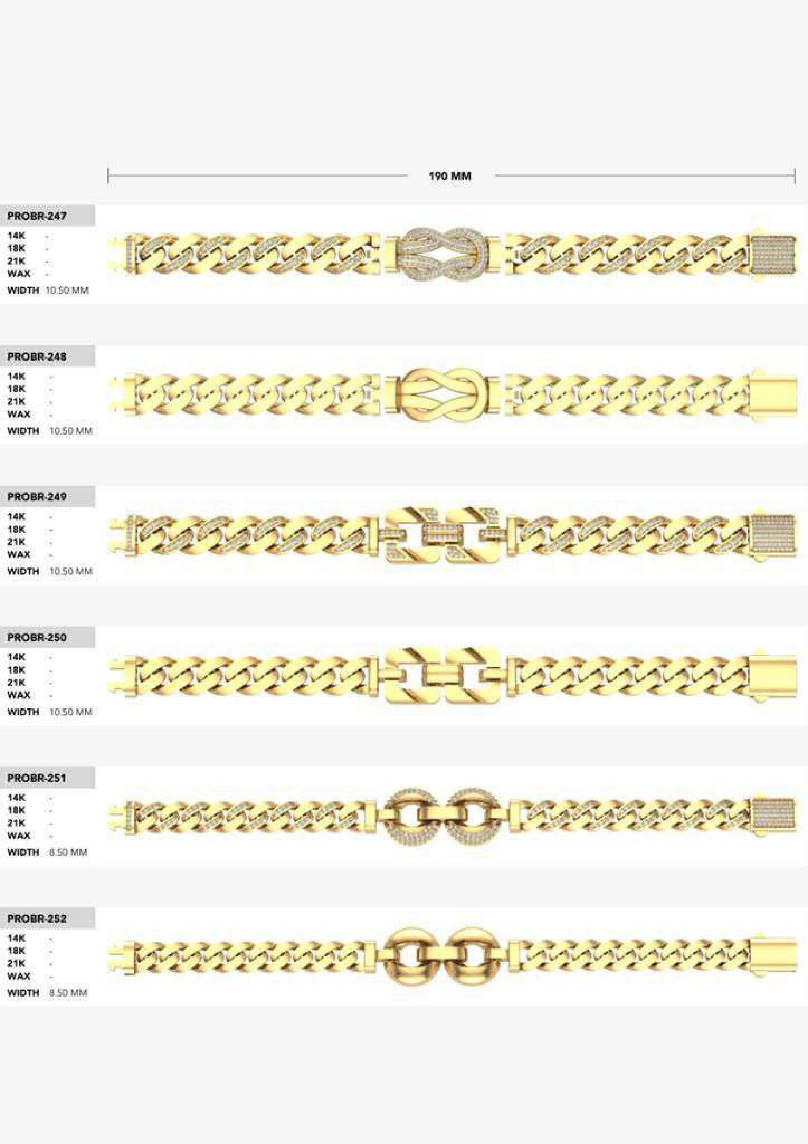 CUBAN LINK CHAIN - 180 PIECES  READY FOR PRINT  3D print model_17