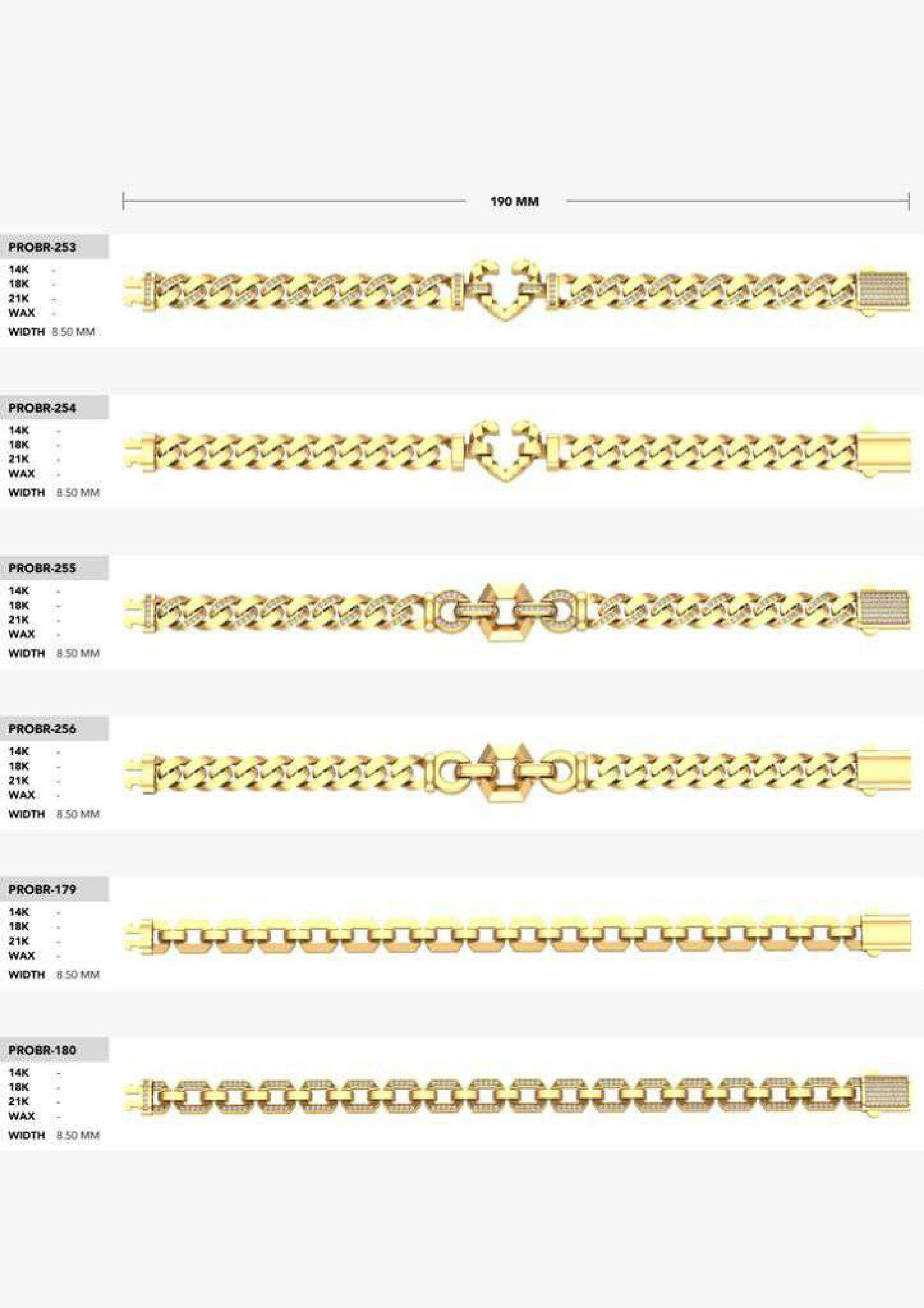 CUBAN LINK CHAIN - 180 PIECES  READY FOR PRINT  3D print model_22