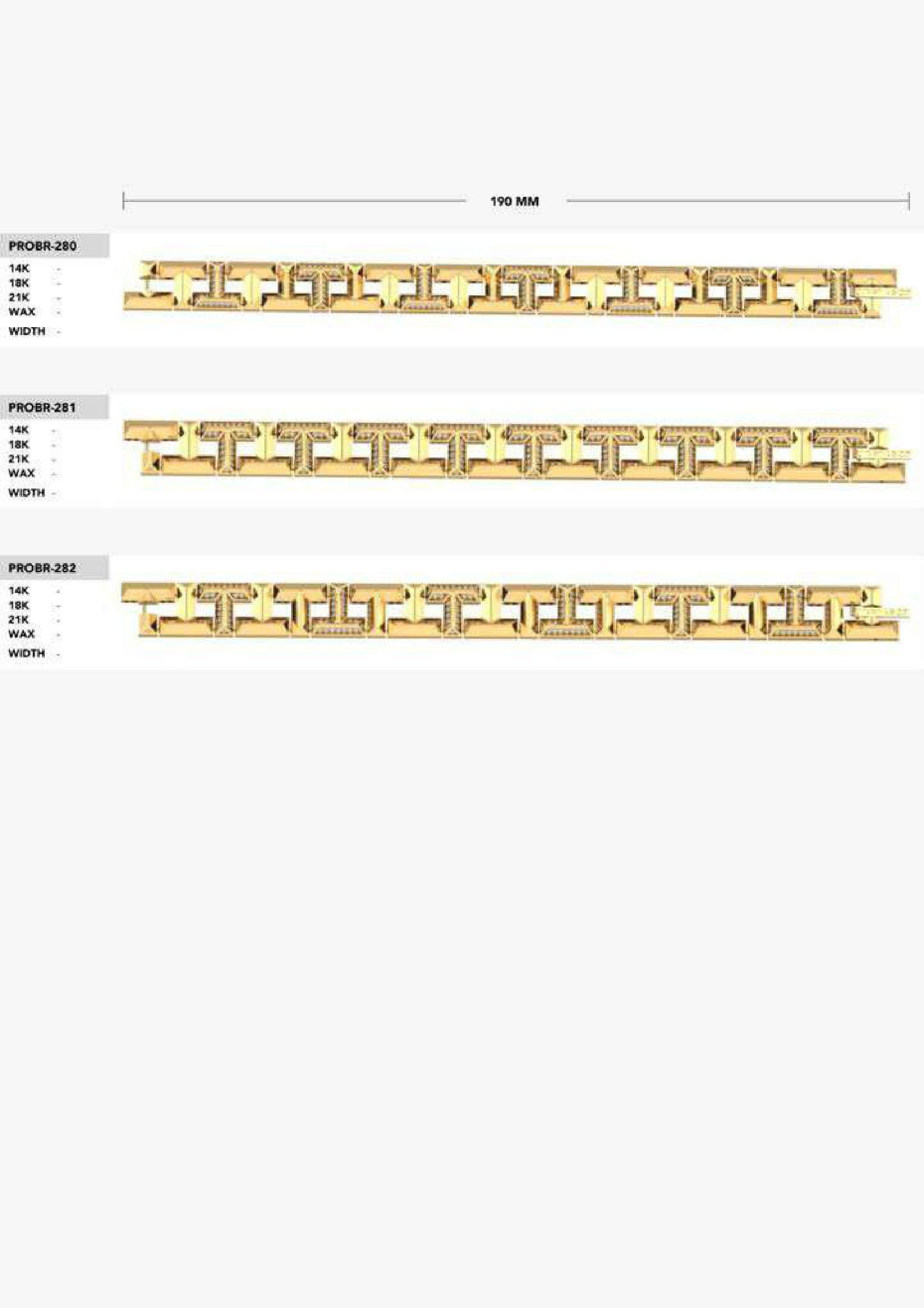 CUBAN LINK CHAIN - 180 PIECES  READY FOR PRINT  3D print model_28