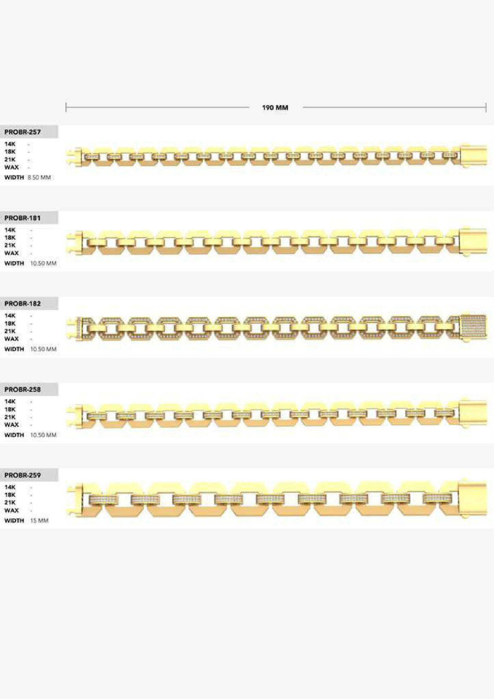 CUBAN LINK CHAIN - 180 PIECES  READY FOR PRINT  3D print model_26