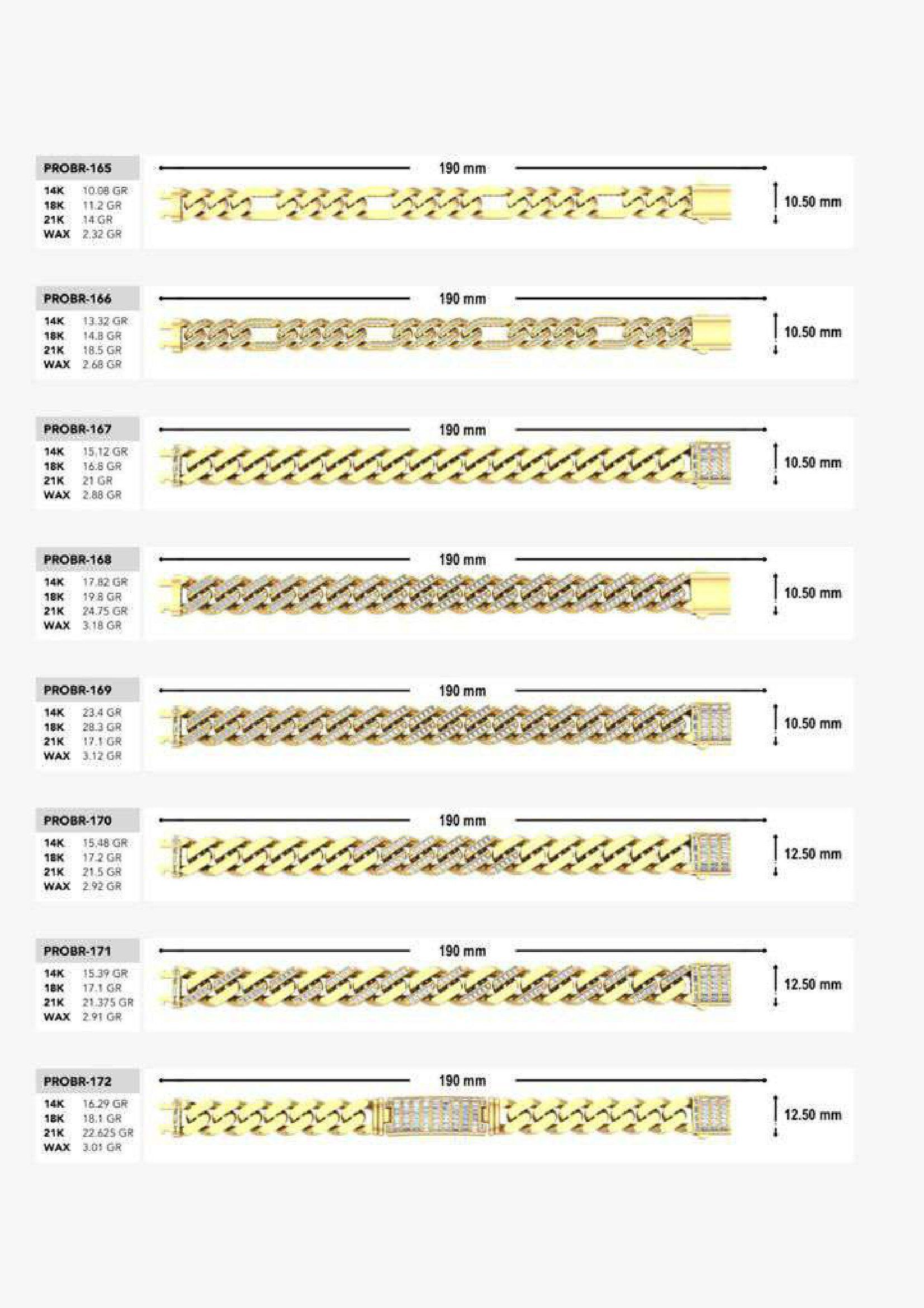 CUBAN LINK CHAIN - 180 PIECES  READY FOR PRINT  3D print model_24