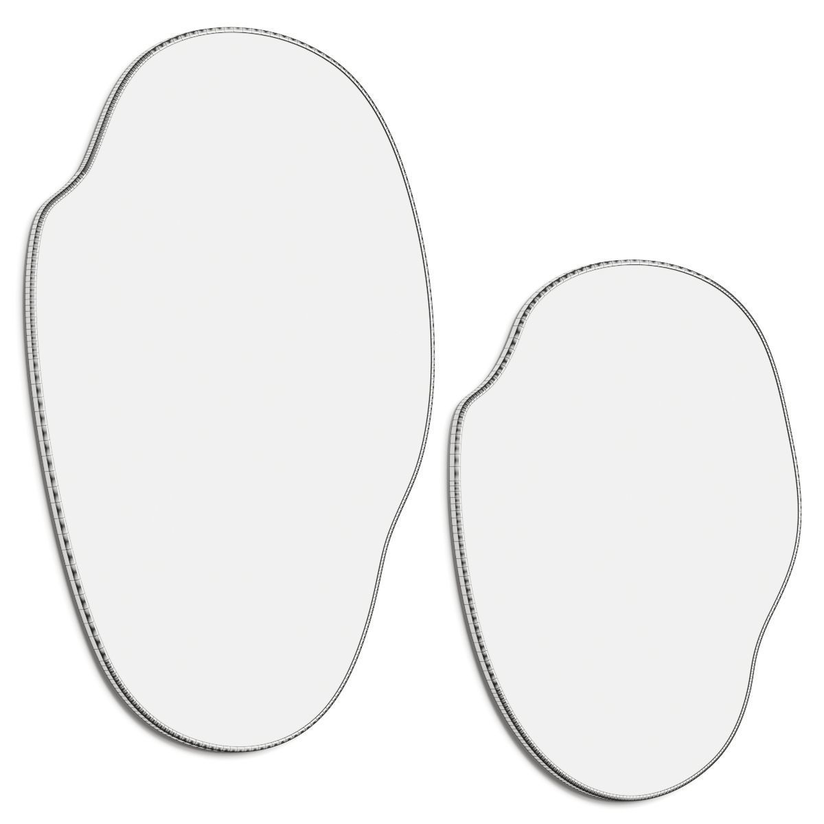 Lulu and Georgia Puddle Mirror 3D model_2