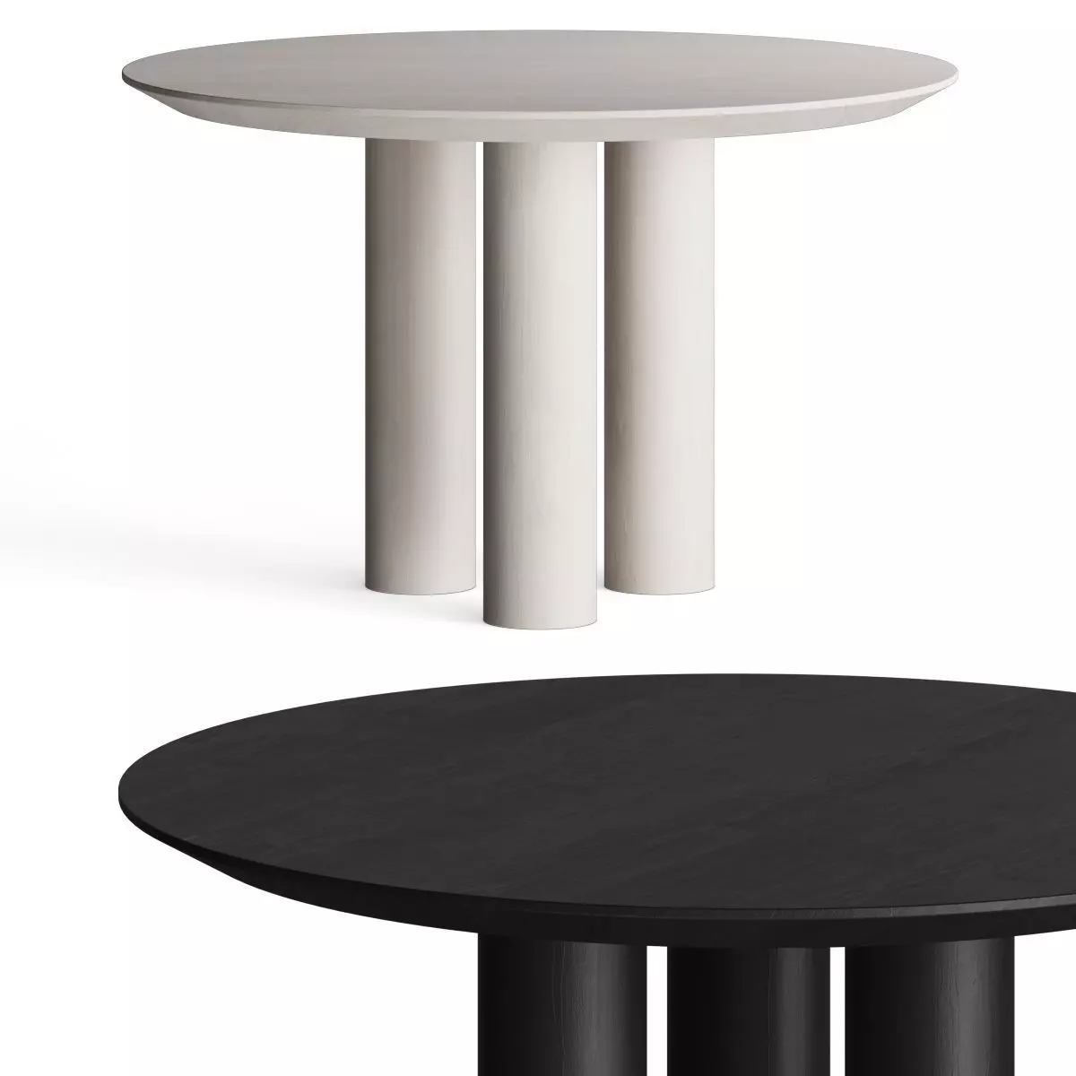 Lulu and Georgia Mojave Round Dining Table 3D model_0