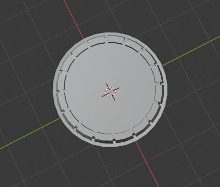 Wooden barrel 3D model_2