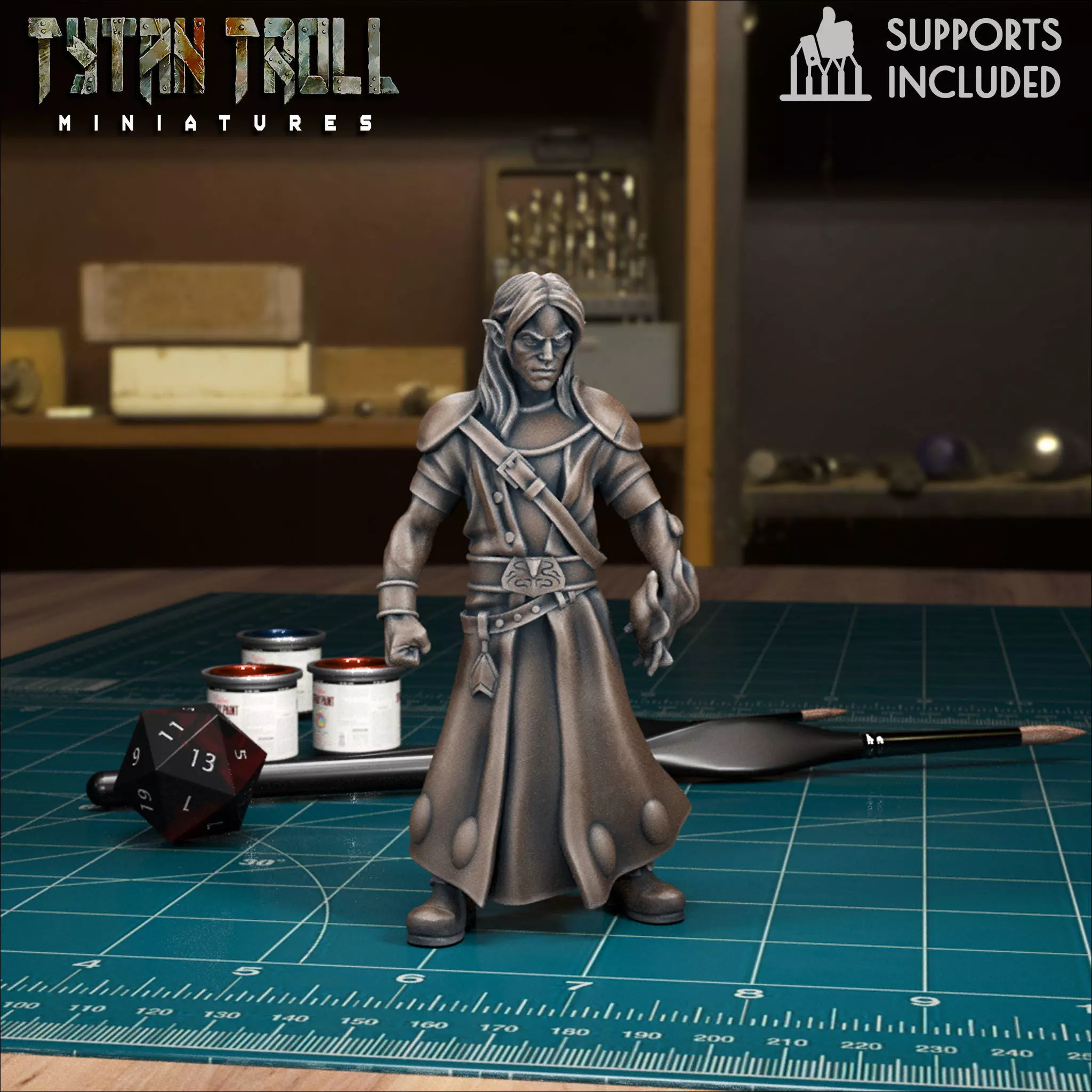 Curse of Strahd - Kasimir Velikov - Pre-Supported 3D print model_0