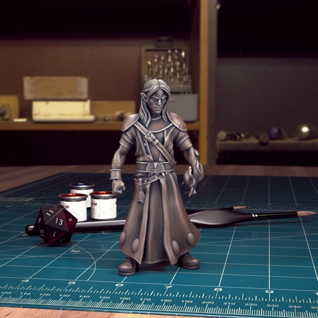 Curse of Strahd - Kasimir Velikov - Pre-Supported 3D print model_1