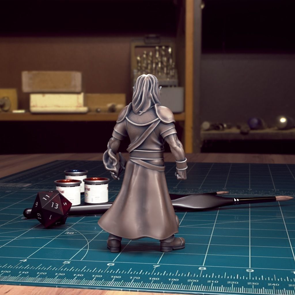 Curse of Strahd - Kasimir Velikov - Pre-Supported 3D print model_3