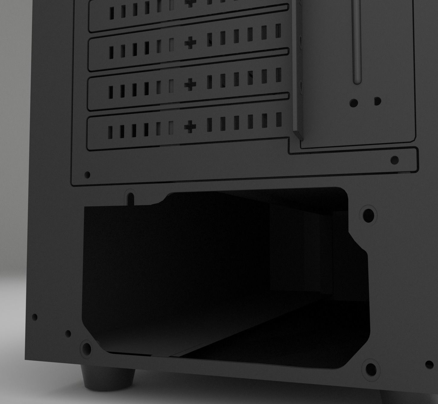 pc case DEEPCOOl 3D model_4