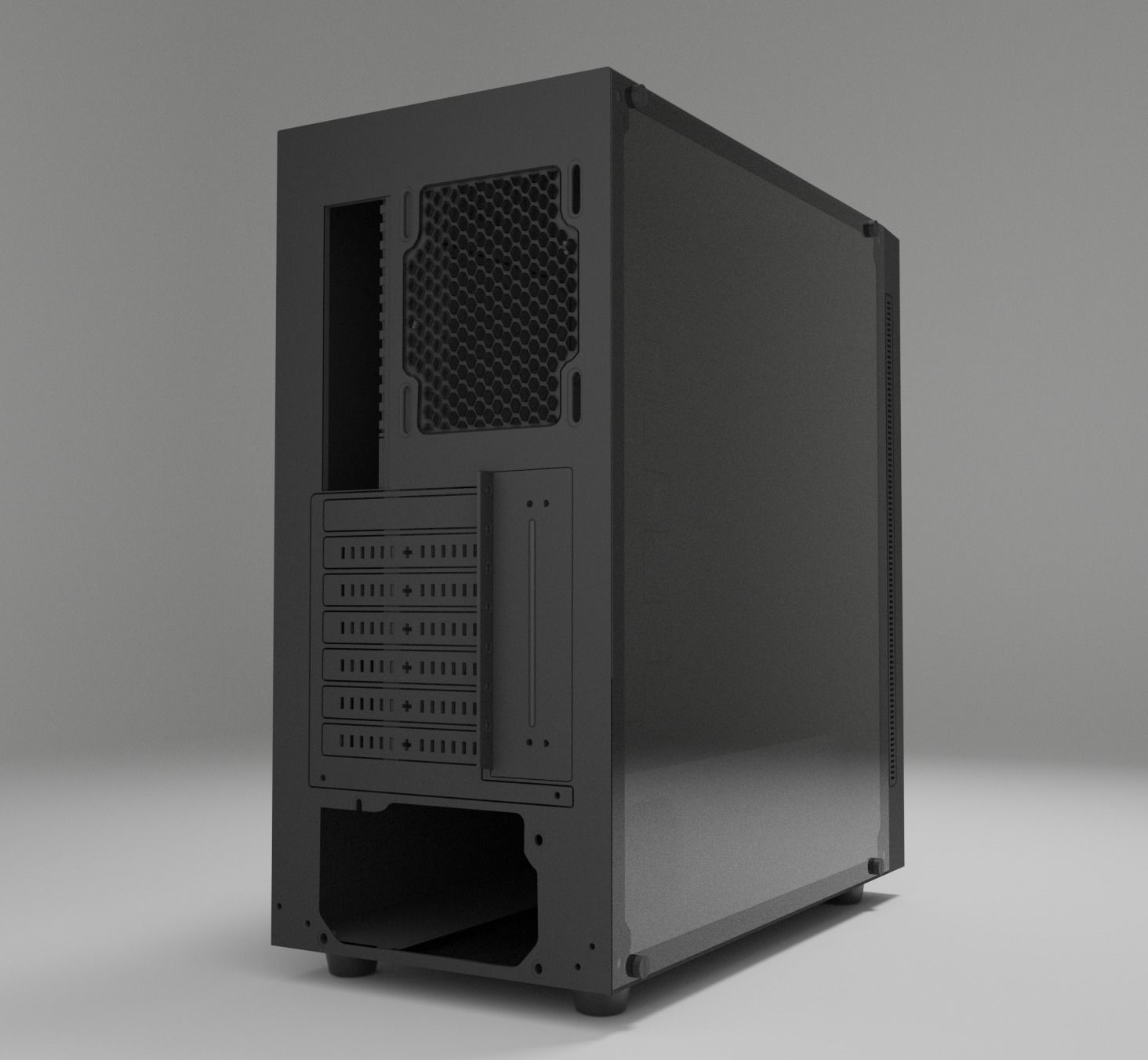 pc case DEEPCOOl 3D model_1