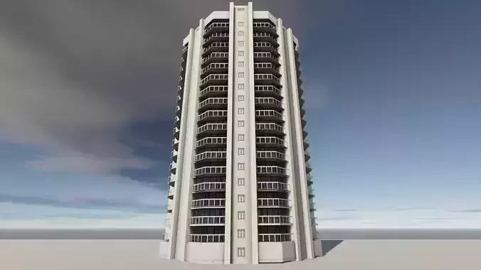 Residential  Apartment  House  building