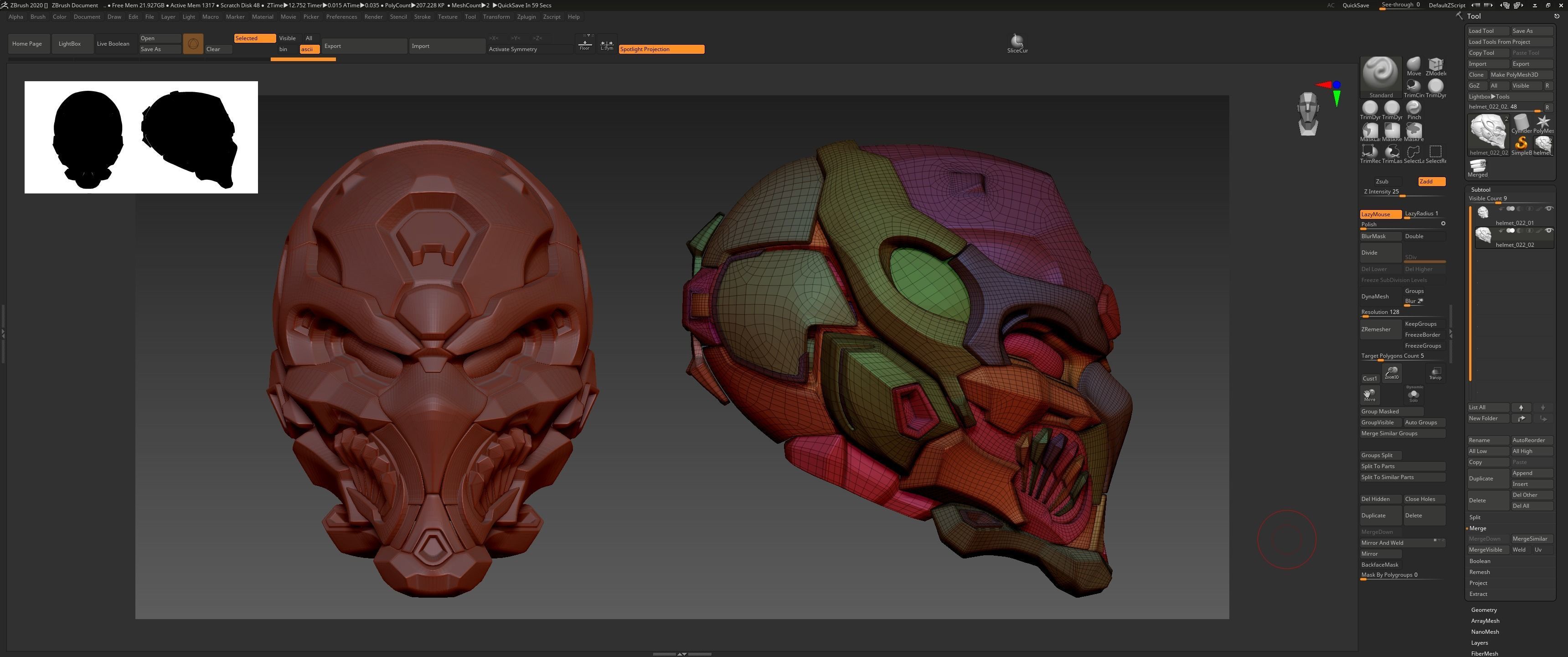 Helmet 022 01 3D model_9