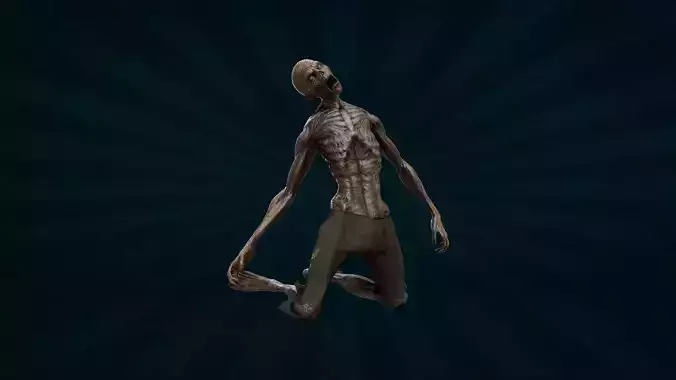 ZOMB-005 Zombie Dying Animation