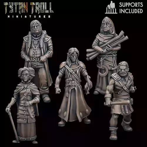 Curse of Strahd - Mini Pack 04 - Pre-Supported