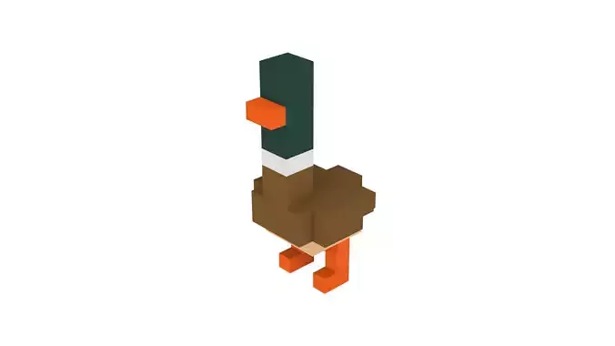 SWANS VOXEL ANIMAL