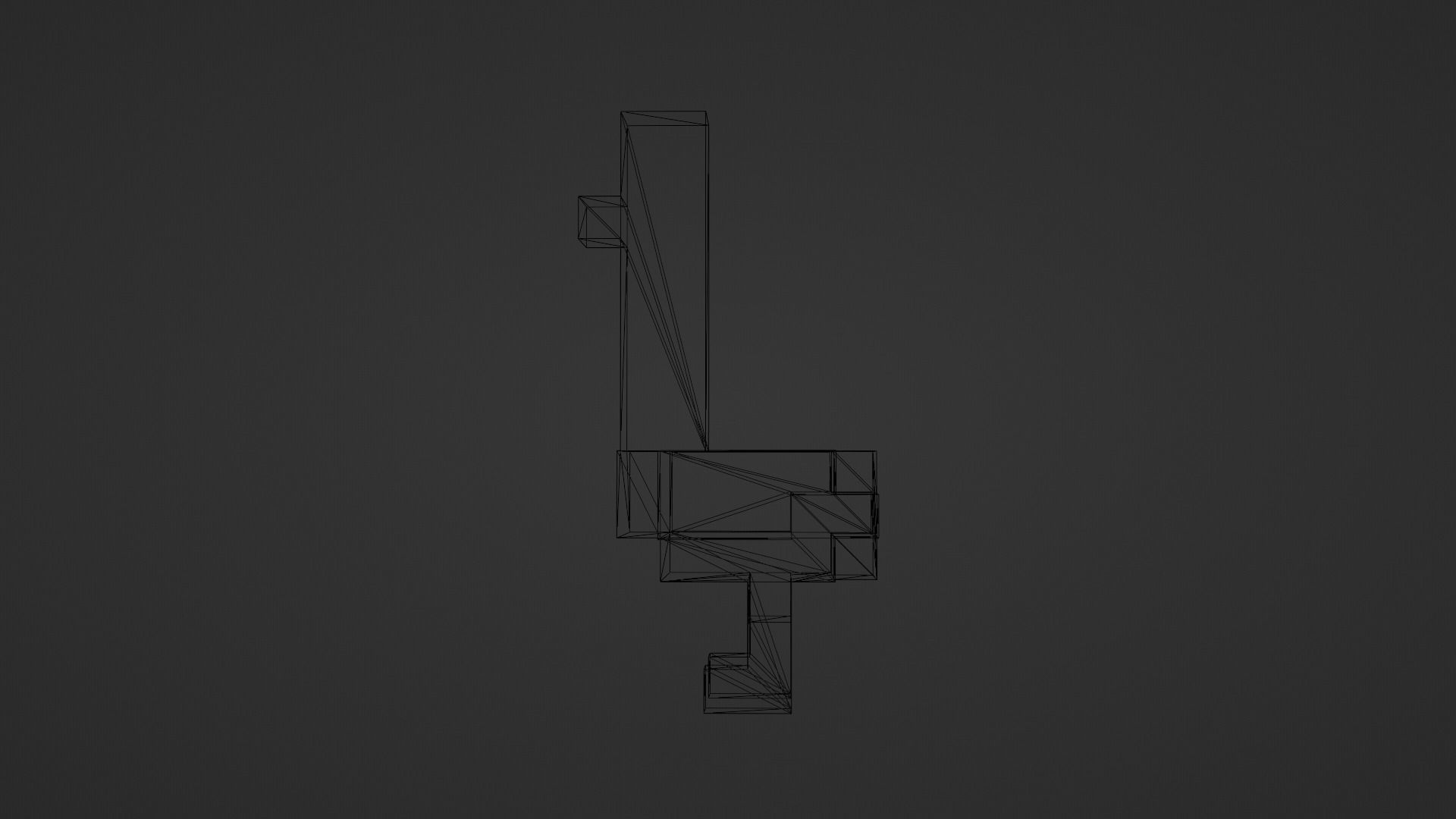 WHITE SWANS VOXEL ANIMAL Low-poly 3D model_6