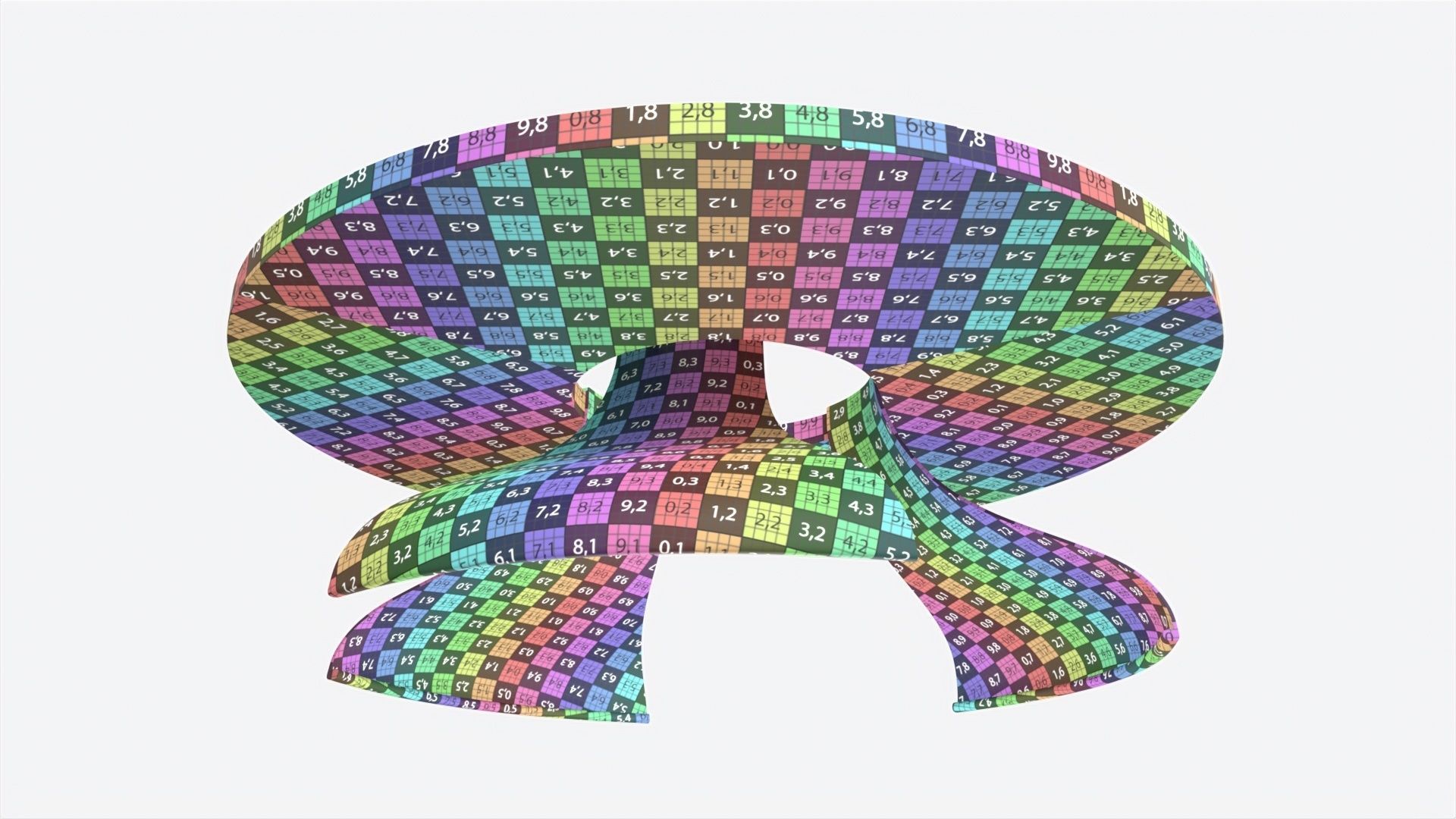 Cocktail Table Baker Discus 3D model_9