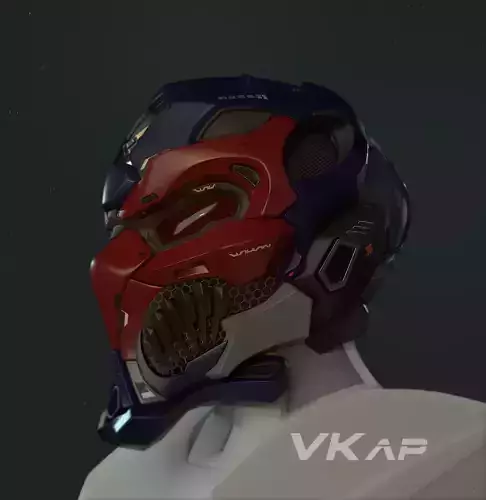 Helmet 022 02 3D model