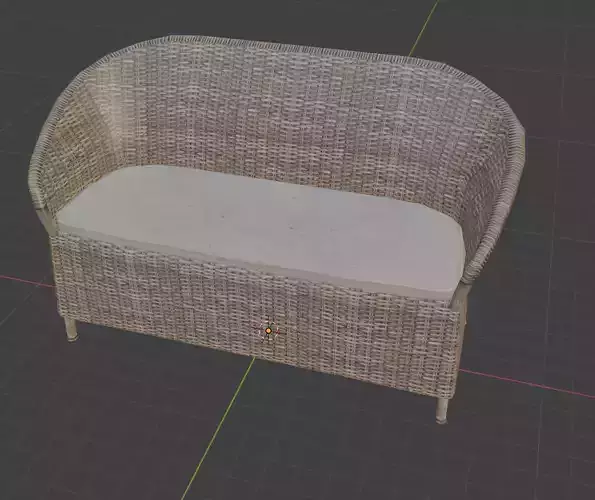 wicker chair