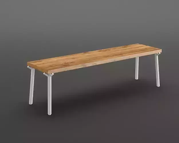 Blu Dot Branch bench 3D model