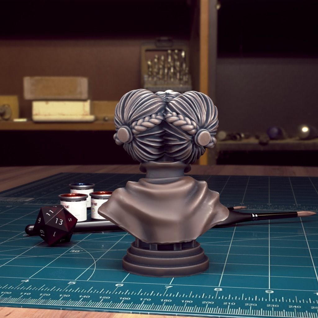 Curse of Strahd - Bust Pack 04 - Pre-Supported 3D print model_13