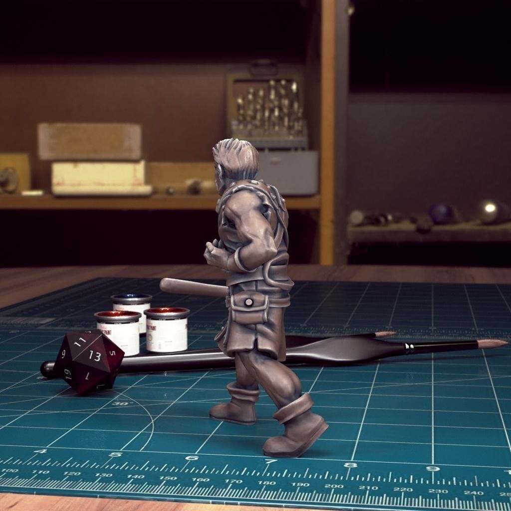 Curse of Strahd - Bust Pack 04 - Pre-Supported 3D print model_23