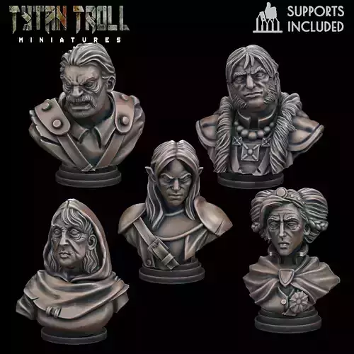Curse of Strahd - Bust Pack 04 - Pre-Supported 