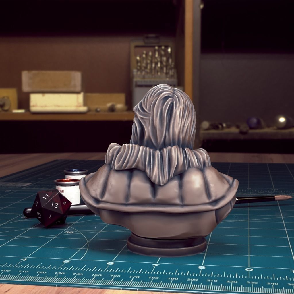 Curse of Strahd - Bust Pack 04 - Pre-Supported 3D print model_8