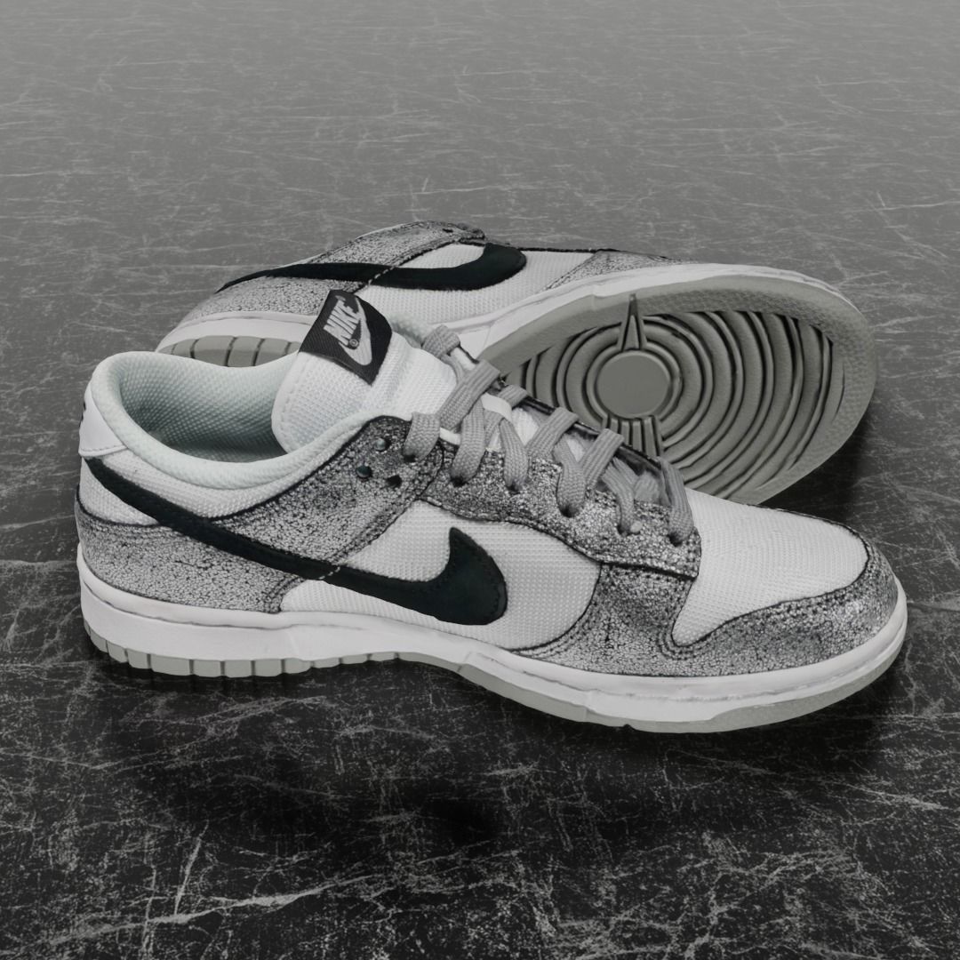 NIKE DUNK 3D SHOES Low-poly 3D model_3