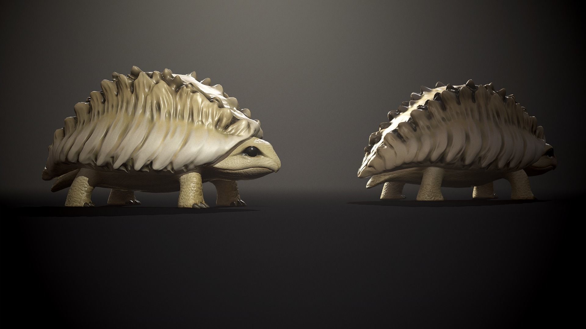 Tortoise1 - Game Ready Low-poly 3D model Low-poly 3D model_2